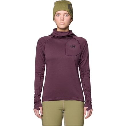 Mountain Hardwear Up First Tech Fleece Pullover Hoody - Women's 1