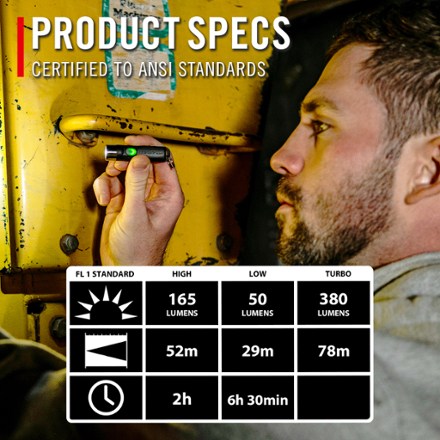 Coast KL20R Flashlight and FX200 Pocket Knife Combo 6