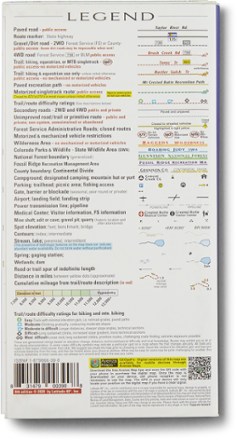 Latitude 40 Maps Crested Butte Taylor Park Map - 6th Edition 1