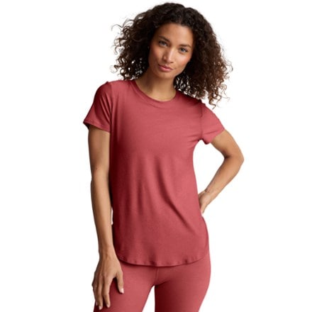 Beyond Yoga On the Down Low T-Shirt - Women's 0