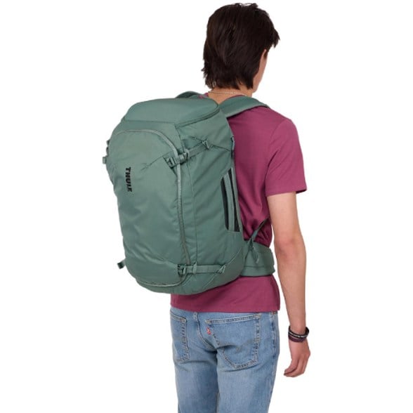 40 liter travel backpack LOVEVOOK 40L-50L, Fits 17.3 Inch Laptops, Airline-Approved and TSA-Friendly, White & Khaki / 40L and get to your destination sooner by skipping baggage claim Travel Overnight Backpack,40-Liter FAA Flight