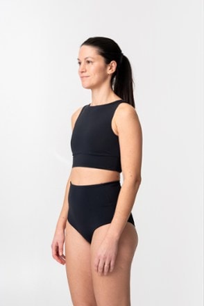 alder Surf's Up High Neck Bikini Swimsuit Top - Women's Bottoms not included