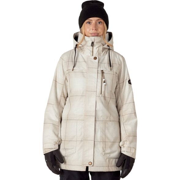 On Body Image of color Limestone Plaid