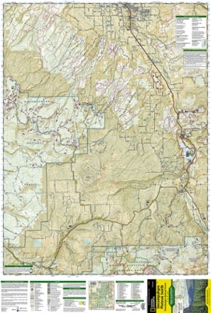 National Geographic Uncompahgre Plateau South Topographic Map 1