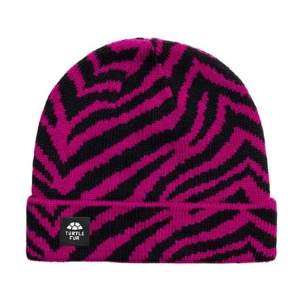 Turtle Fur Recycled Zebralicious Beanie 0