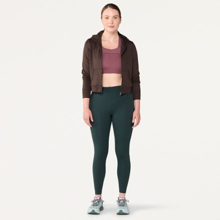 Vuori Halo Mini Full-Zip Hoodie - Women's 3