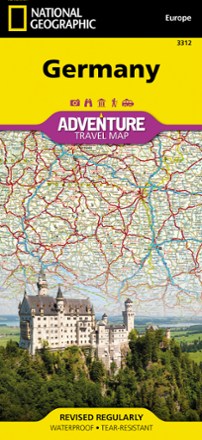 National Geographic Germany Adventure Travel Map 0