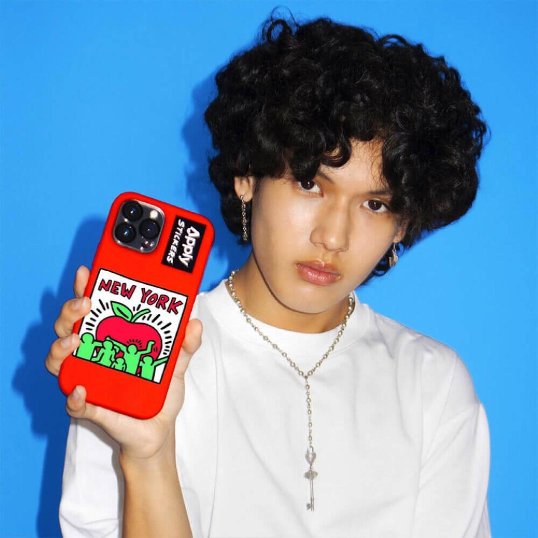 Location Image for New York by Haring Sticker