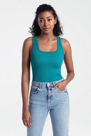 Lole Sweat Tech Rib Tank Top - Women's 1