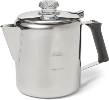 GSI Outdoors Glacier Stainless Steel 6-Cup Percolator 0