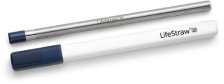 LifeStraw Sip Reusable Stainless-Steel Water Filter Straw 0