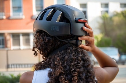 FEND Super + Lights Foldable Bike Helmet 7