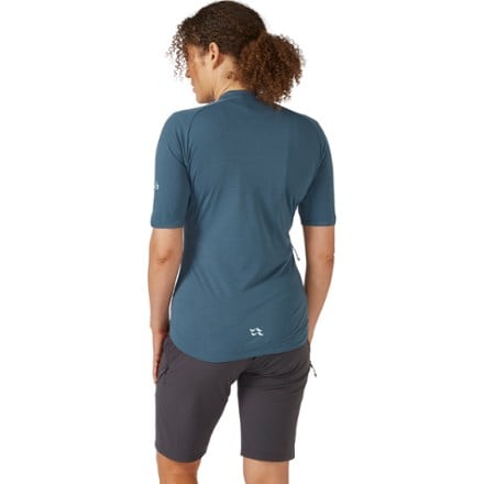 Rab Cindercrino Zip Tee Cycling Jersey - Women's 2