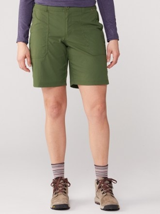 Daily Adventures Beige Paperbag Waist Shorts