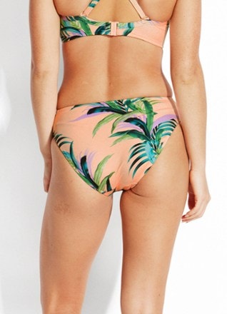 Seafolly Las Palmas Ruched Side Retro Swimsuit Bottoms - Women's 1