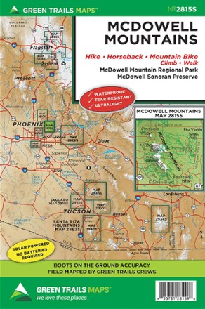 Green Trails Map 2815S - McDowell Mountains 0
