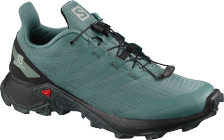 all black salomon shoes