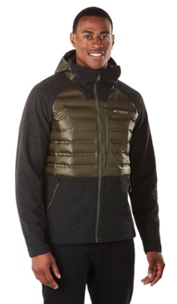 columbia snowfield hybrid jacket