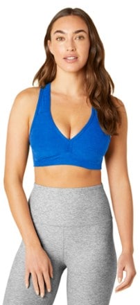 Medium Impact Wire-Free Sports Bra 38DDD, Grey Marle