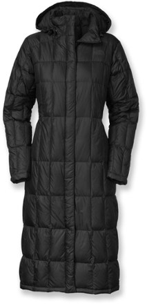 the north face full length coat