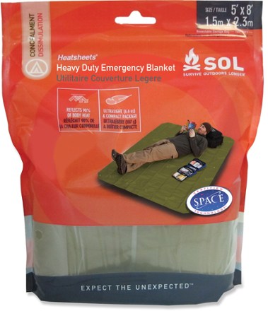 SOL Heavy Duty Emergency Blanket REI Coop