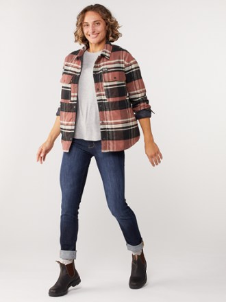Mountain Hardwear Dolores Insulated Flannel Shacket