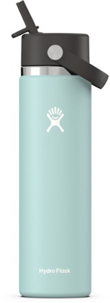 Hydro Flask Wide-Mouth Vacuum Water Bottle with Flex Straw Cap - 24 fl. oz. 0