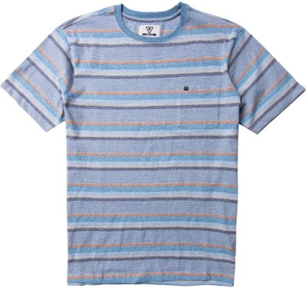 VISSLA Caster Stripe Pocket T-Shirt - Mens