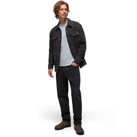 prAna Happy Camp Flannel Shirt Jacket - Men's 3