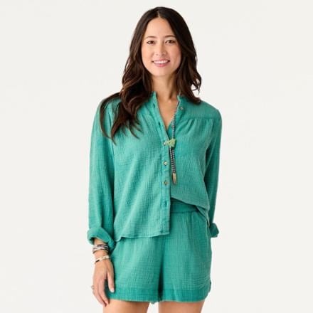 Carve Designs Tatum Double Gauze Shirt - Women's 0
