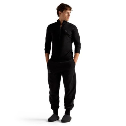 Arc'teryx Satoro Merino Wool Zip-Neck Base Layer Top - Men's 6