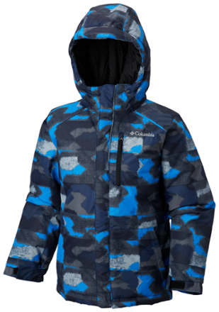 Giacca Invernale Impermeabile Columbia Lightning Lift II Per Bambini, Taglia 4T, Colore Bright Indigo, Calda E Traspirante Con Sistema Outgrown - 4