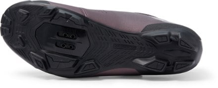 Shimano XC1 Mountain Bike Shoes - Women's Sole view (Mahogany)