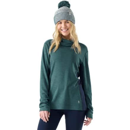 Smartwool Classic Thermal Merino Mock Neck Base Layer Top - Women's 0