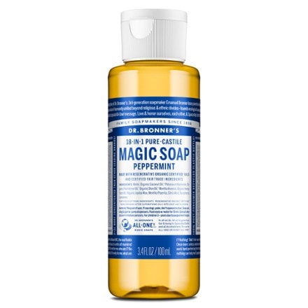 Dr. Bronner's 18-in-1 Pure-Castile Magic Soap – 3.4 fl. oz. 0