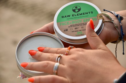 Raw Elements Face + Body SPF 30 Sunscreen Tin - 3 oz. 8