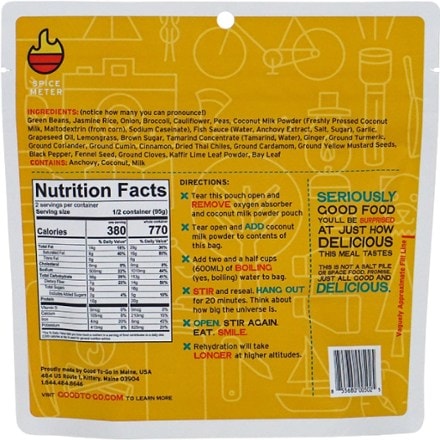 GOOD TO-GO Thai Curry - 2 Servings 1