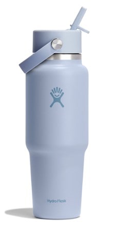 Hydro Flask Wide-Mouth Travel Bottle with Flex Straw Cap - 32 fl. oz. 0