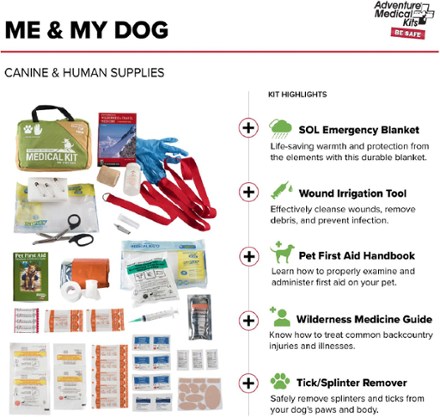 Adventure Medical Kits ADS Me And My Dog First Aid Kit 7