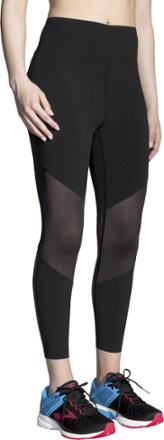 Brooks Women's Ghost Mesh Crop Tights