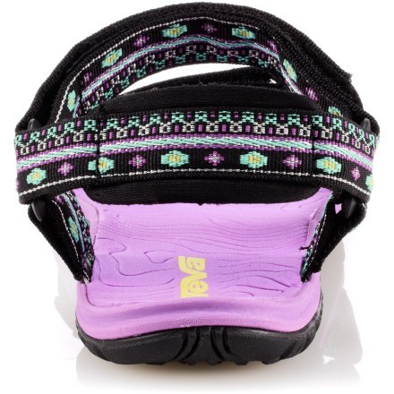 back view (Hippie Black/Purple)