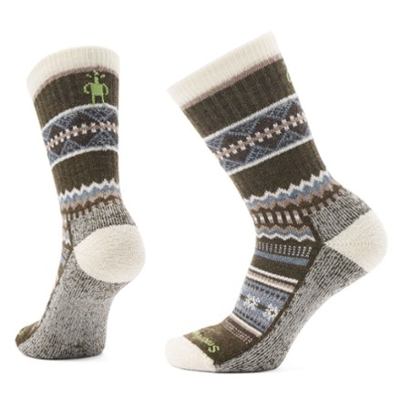 Smartwool Everyday Snowed In Sweater Light Cushion Crew Socks 0