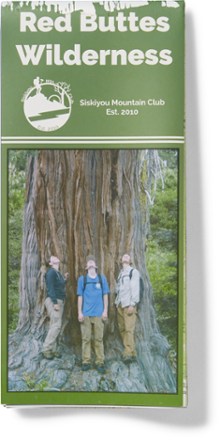 Siskiyou Mountain Club Red Buttes Wilderness Map 0