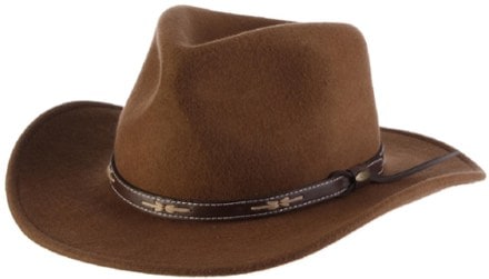 Scala Phoenix Wool Felt Outback Hat - Mens