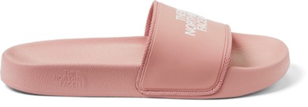 north face pink sliders