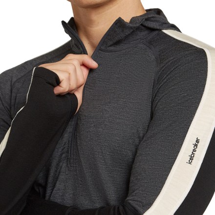 Icebreaker Merino 200 Oasis+ Long-Sleeve Half-Zip Thermal Base Layer Hoodie - Men's 5
