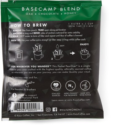 Kuju Coffee Single-Serve Pour Over Coffee - Package of 6 4