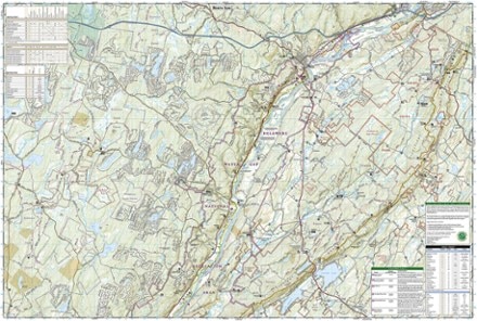 National Geographic Delaware Water Gap Map 1