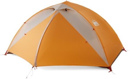 REI Co-op Half Dome 2 Tent 3/4 w/fly on (Lion)