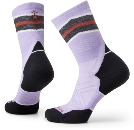 Smartwool Performance Run Targeted Cushion Mid Crew Socks - Women's 0